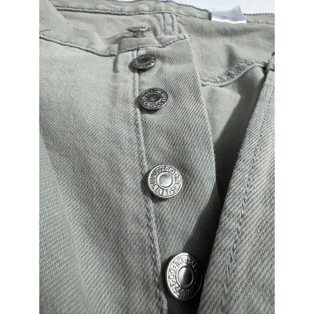 Levi Strauss & Co. Gray Denim 501 XX Jeans - Men's Size 40x30